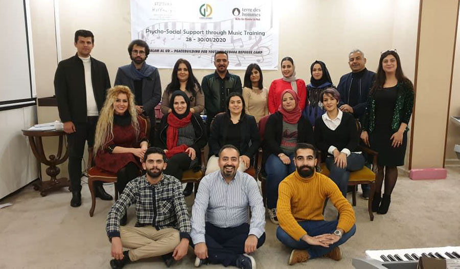 Group picture of the training participants