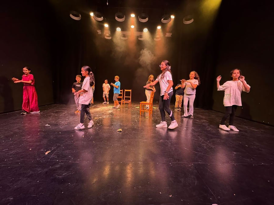 Still from the children's theater performance