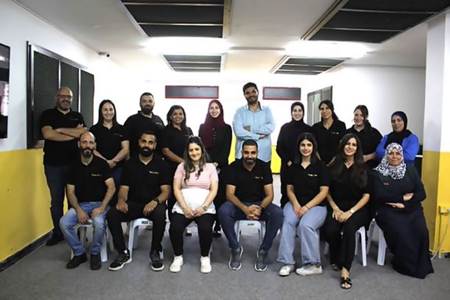 The team (Photo: Sounds of Palestine)